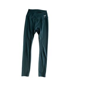 Gymshark Adapt Seamless Leggings Dark Green Women's Activewear Size xs